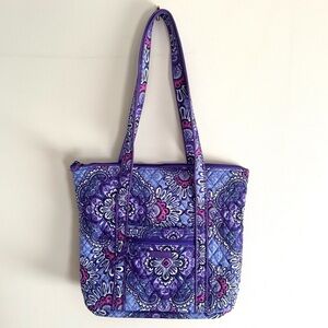 Vera Bradley Villager Bag in Lilac Tapestry